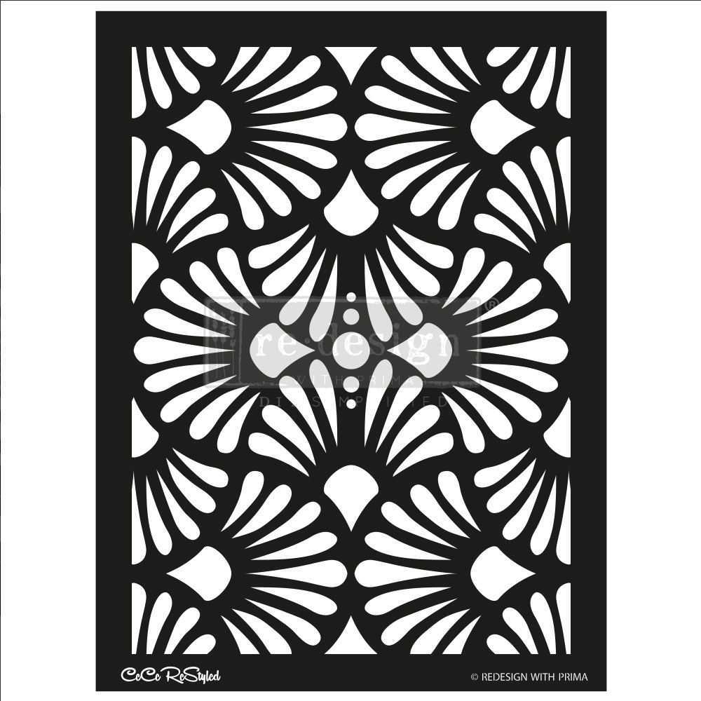 Cece Modern Deco - Wandschablone