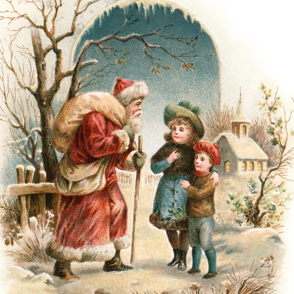 Vintage Christmas - Decoupage Papier