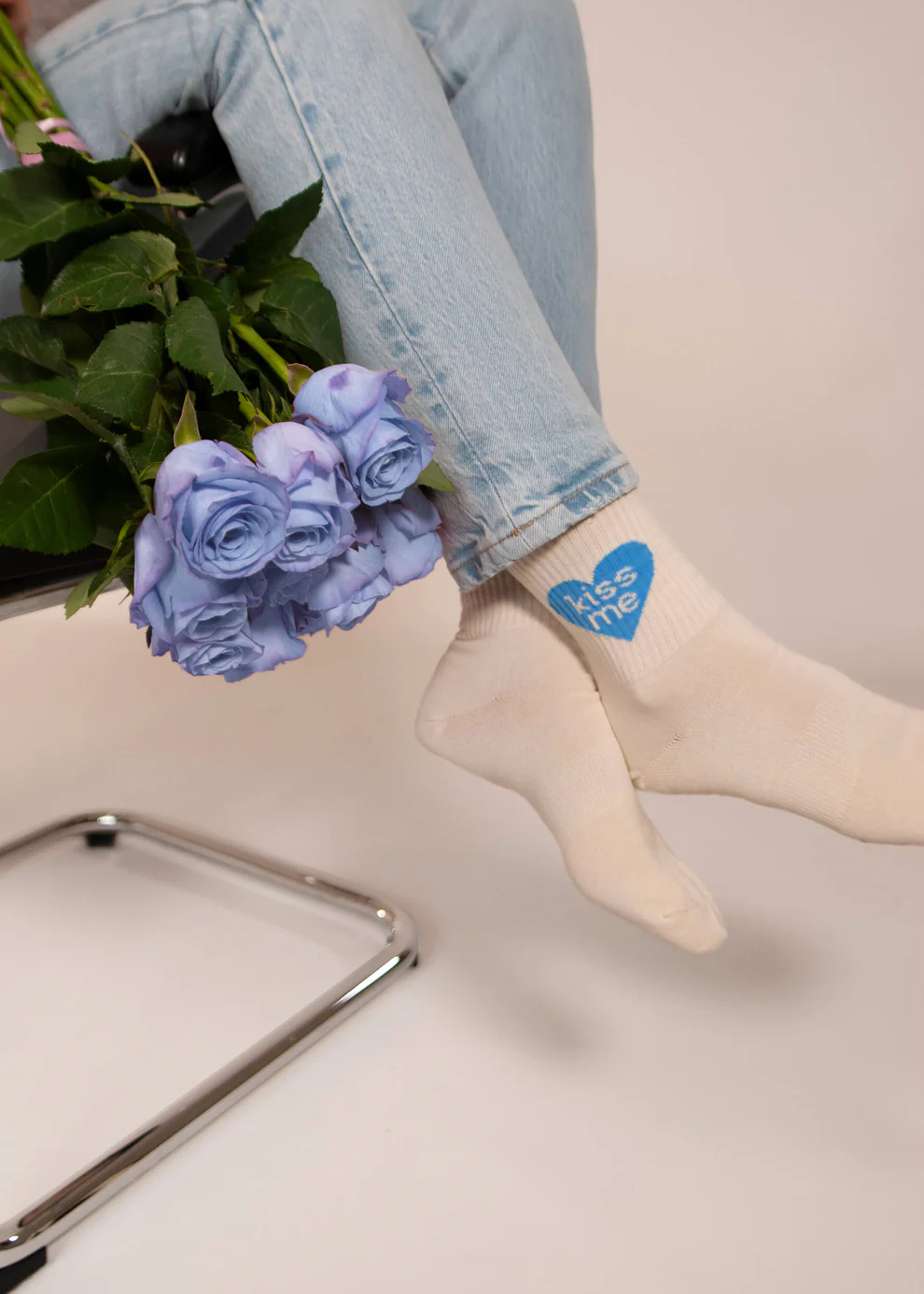 Tennissocken "Kiss Me"
