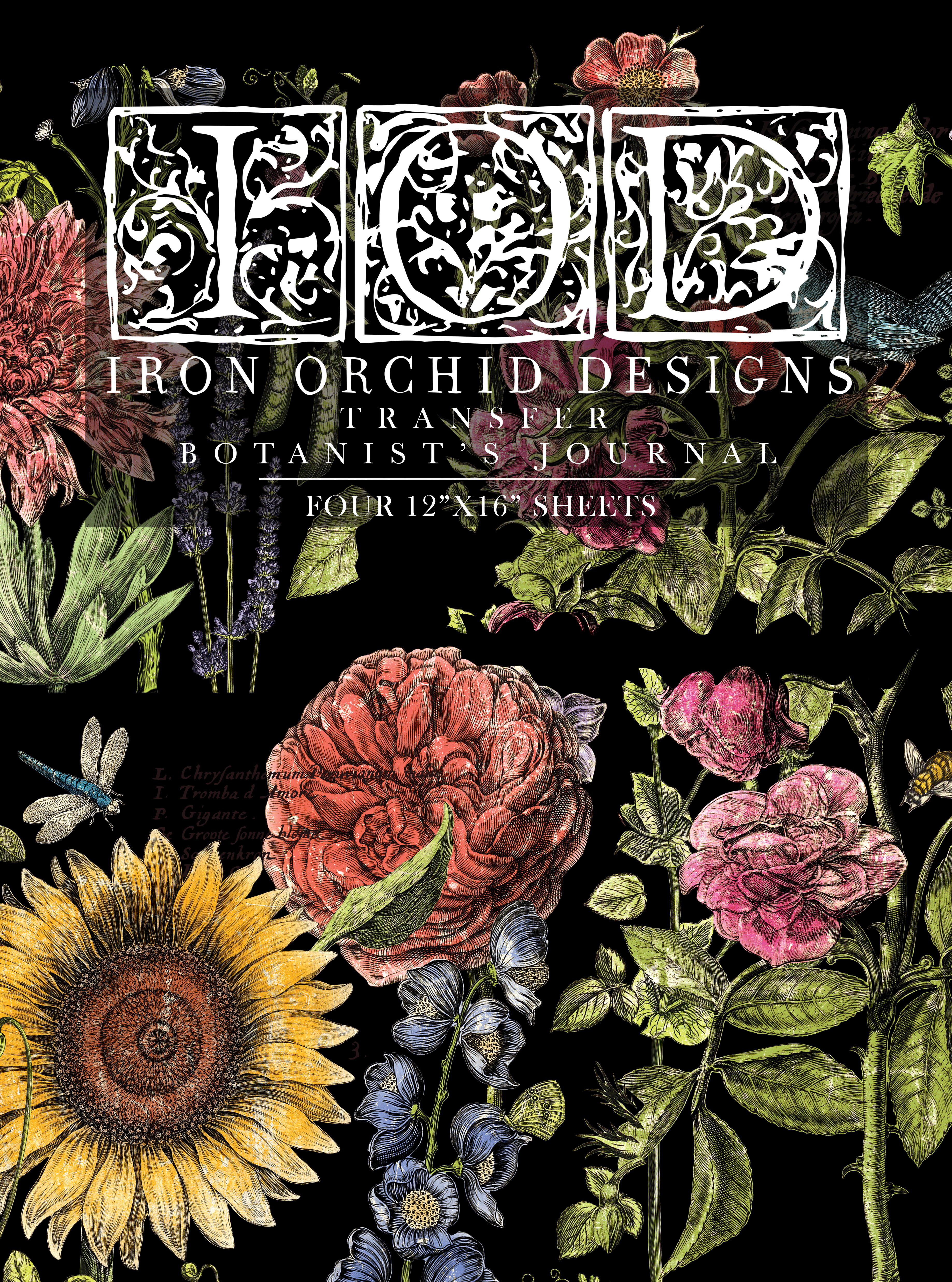Decor Transfer "Botanist Journal"