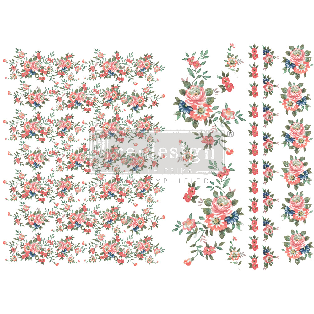 "Gorgeous Flora" - H2O Transfers