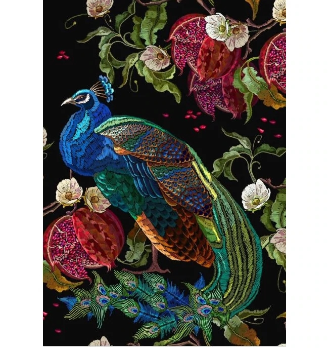 Peacock - Decoupage Papier