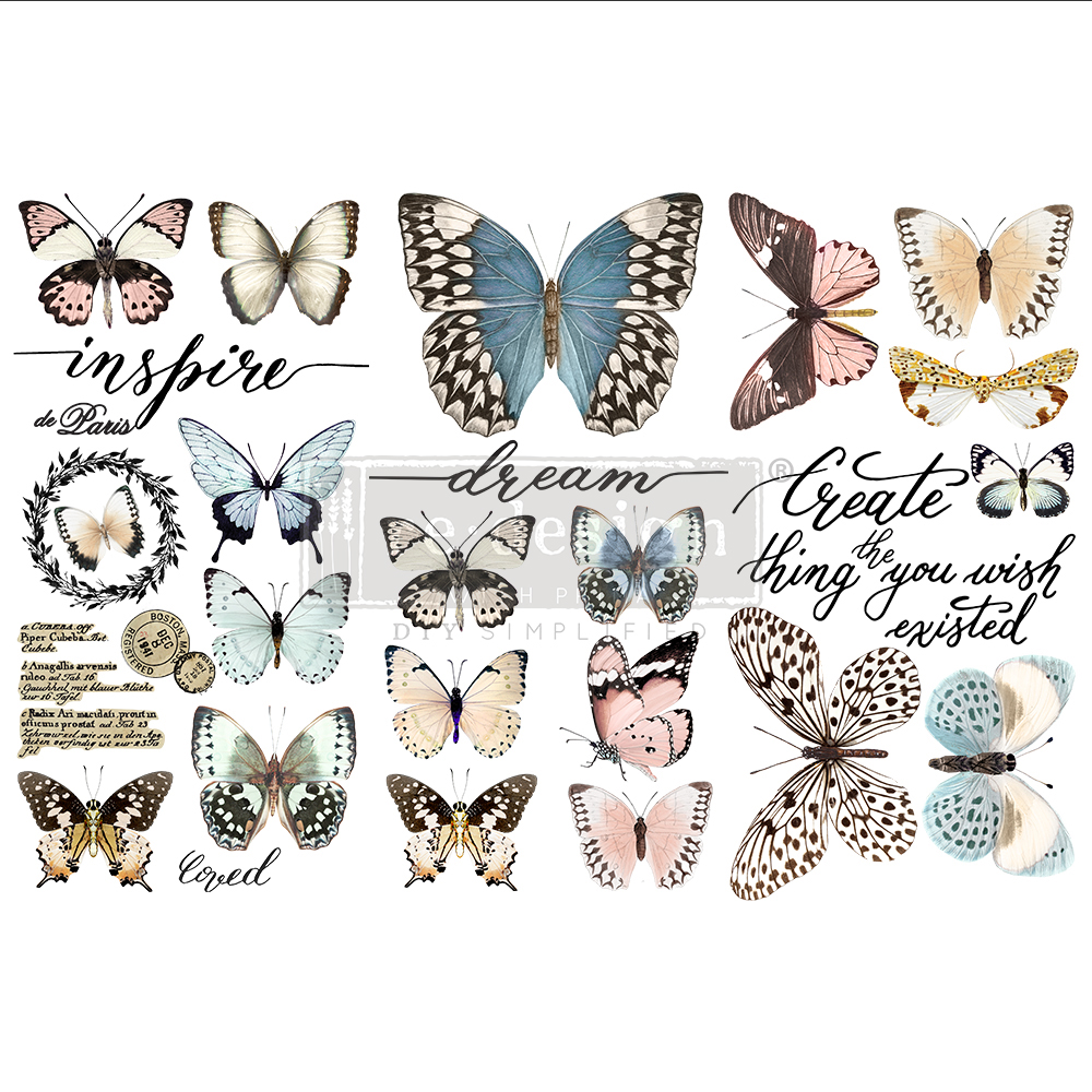 "Papillon Collection" - Transferfolie ReDesign