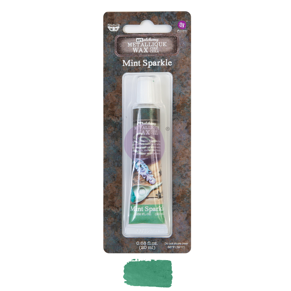 Art Alchemy - Metallique Wax - Mint Sparkle