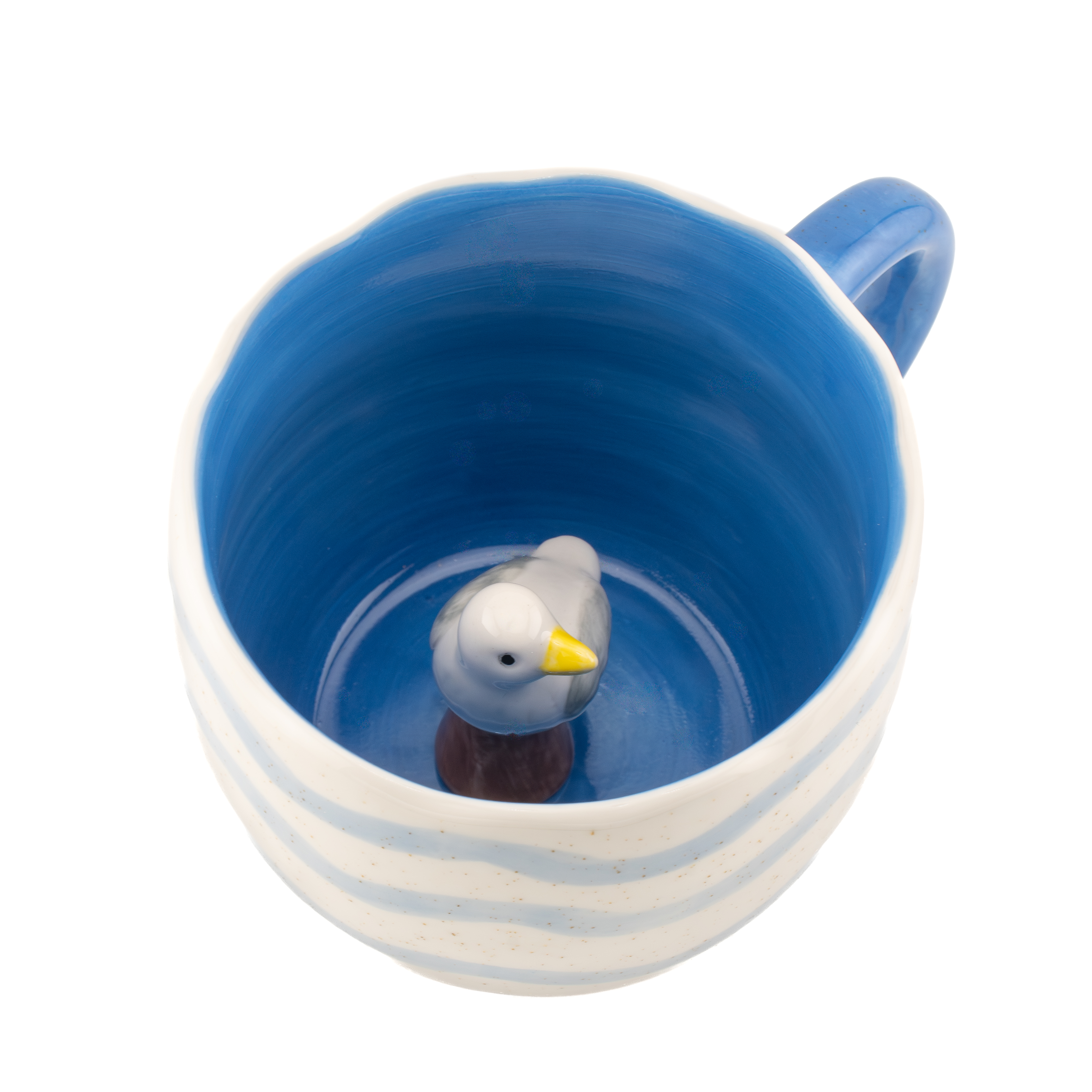 Möwen-Tasse mit Überraschungsmotiv