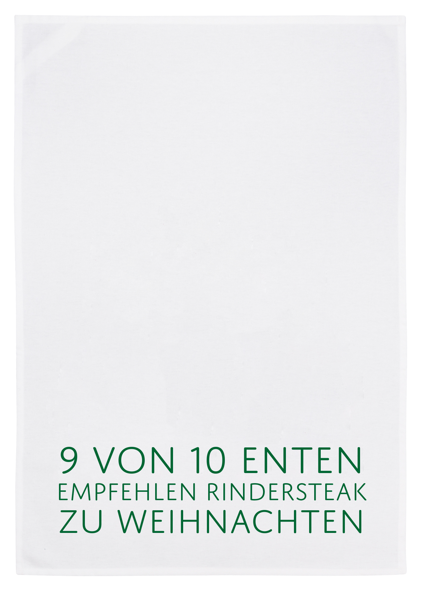 Geschirrtuch in weiß - Entenratgeber