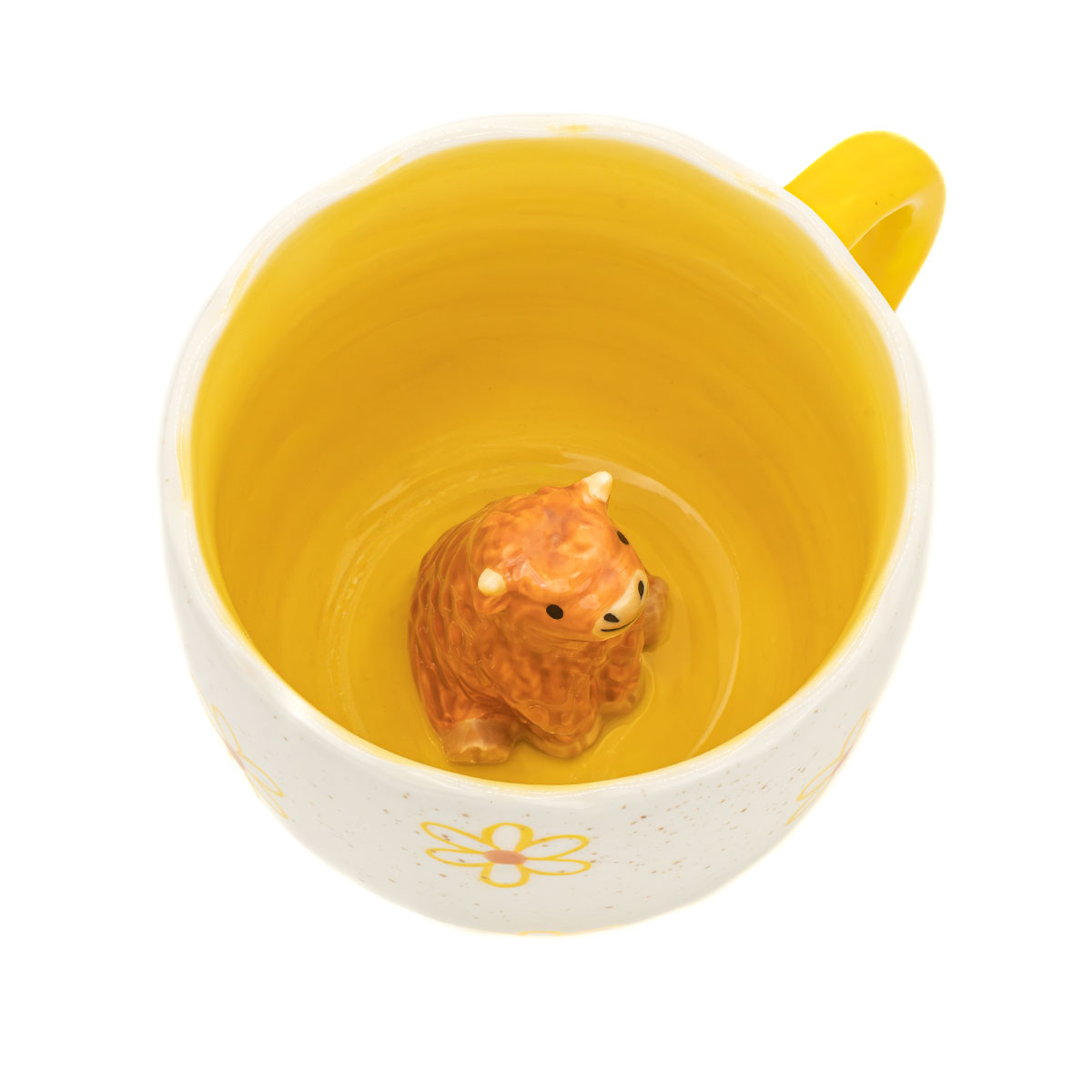 Hochlandkuh Tasse mit Überraschungsmotiv