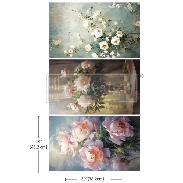 3er Set Découpage Paper "Bountiful Beauty"