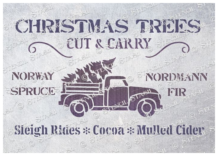 Christmas Tree Truck