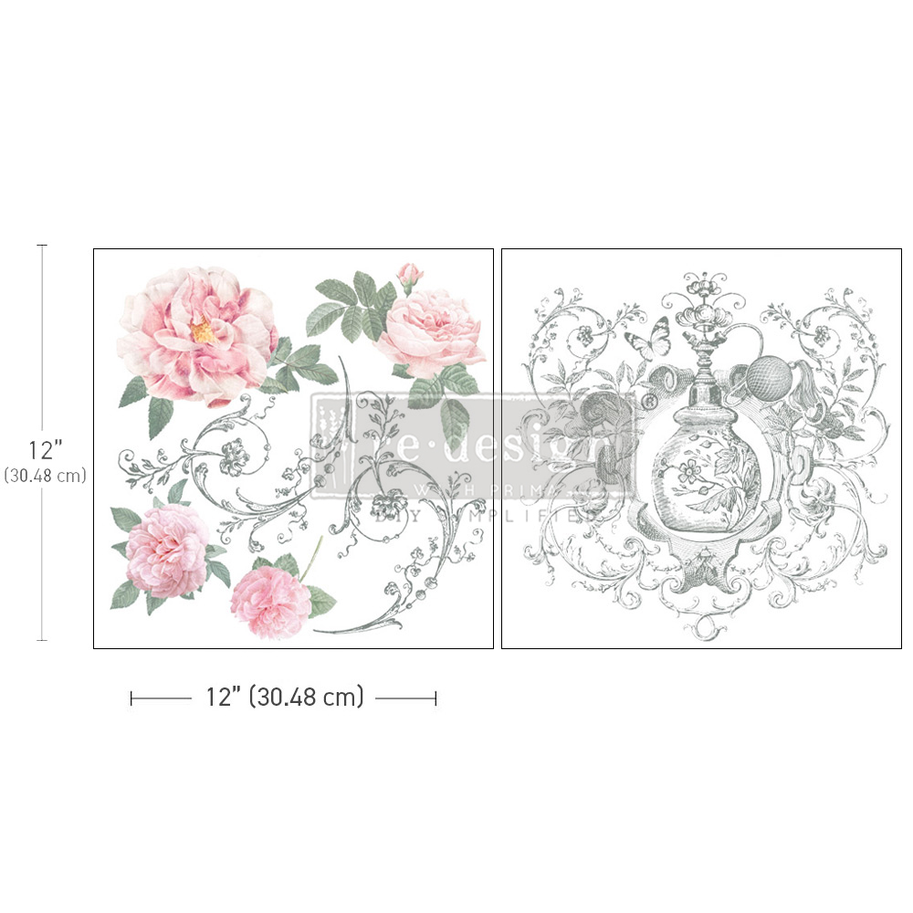 "Odeur de Rose" - Transferfolie ReDesign