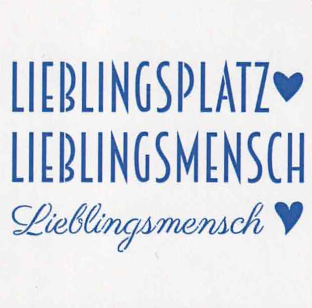 Lieblingsplatz, Lieblingsmensch