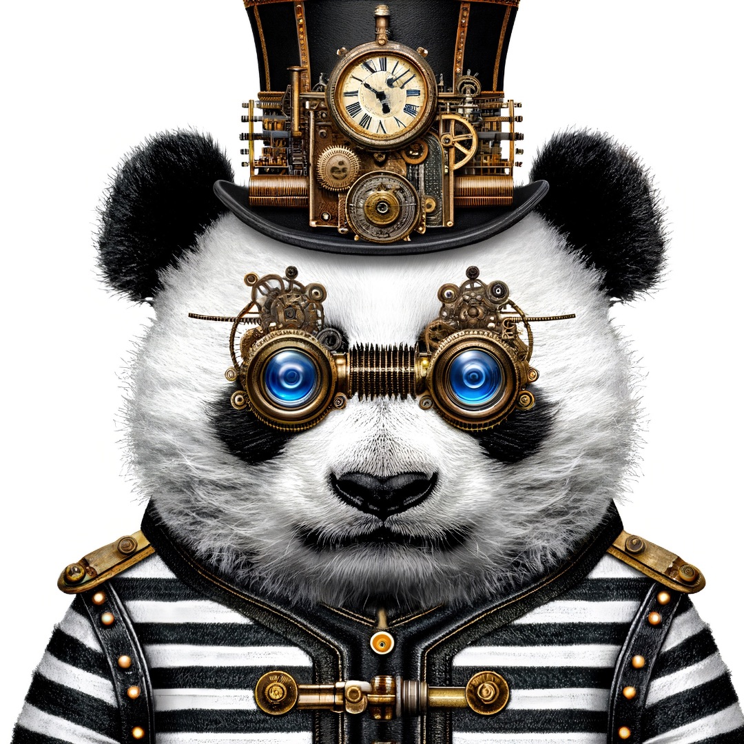 Pet Panda - Decoupage Papier