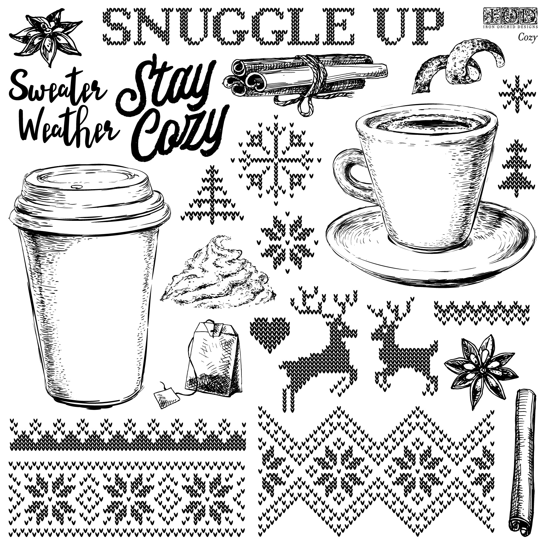 Decor Stempel "Cozy"