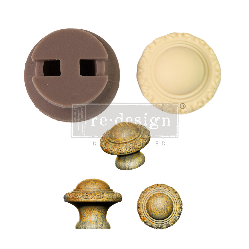 Möbelknauf Decor Form "Luxe Ornate"