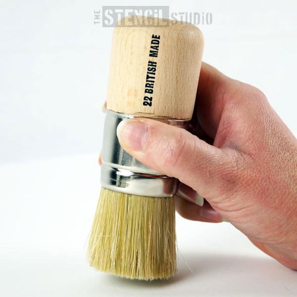 Schablonierpinsel No. 22 - The Stencil Studio