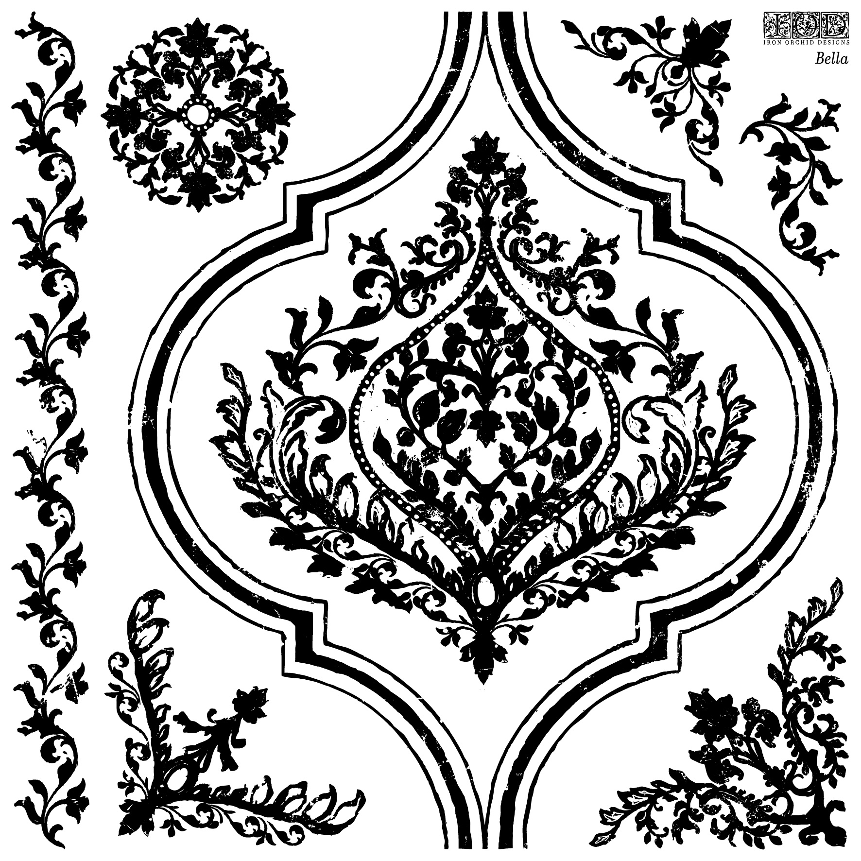 Decor Stempel "Bella"