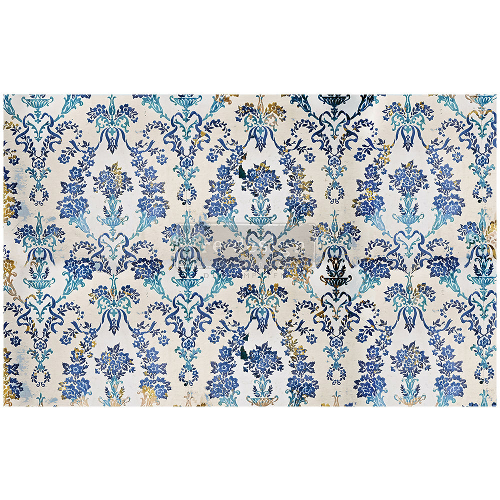 Decor Tissue "Cobalt Flourish"