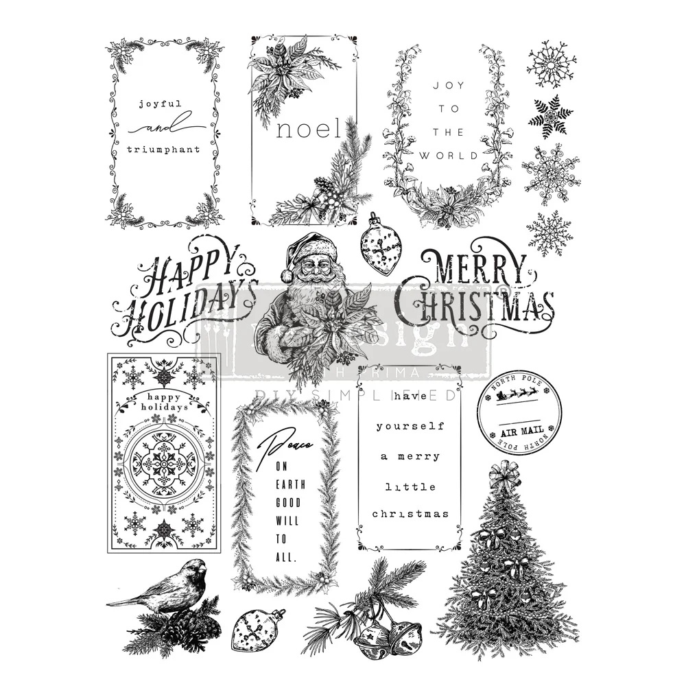 Santa's Helper Tags  - Decor Stempel ReDesign