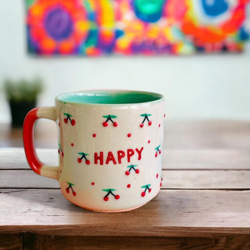 Tasse L "Kirschen"