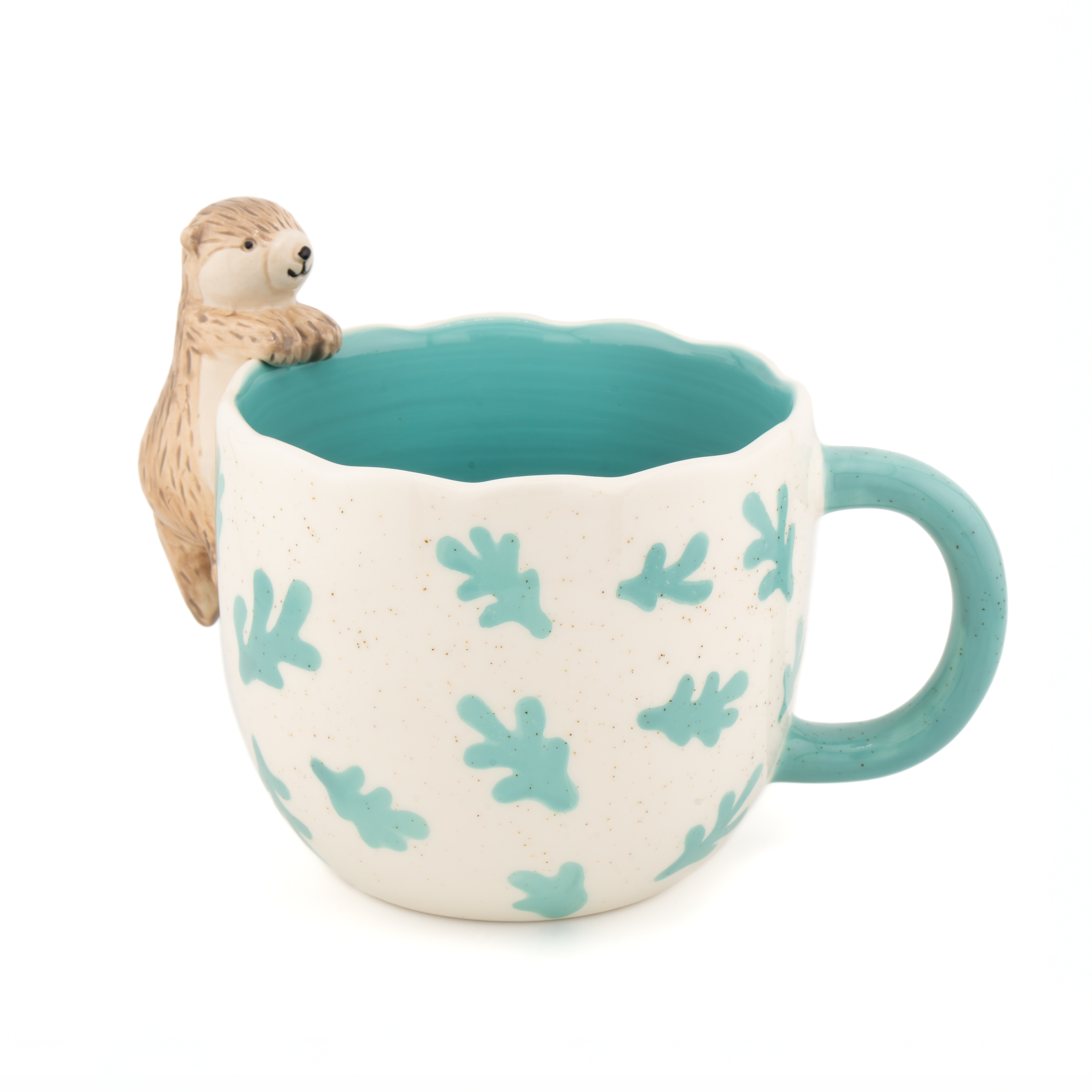 Neugieriger Otter Tasse