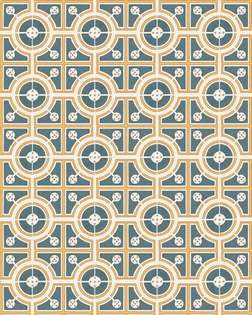'Roundabouts' - RHS Decoupagepapier