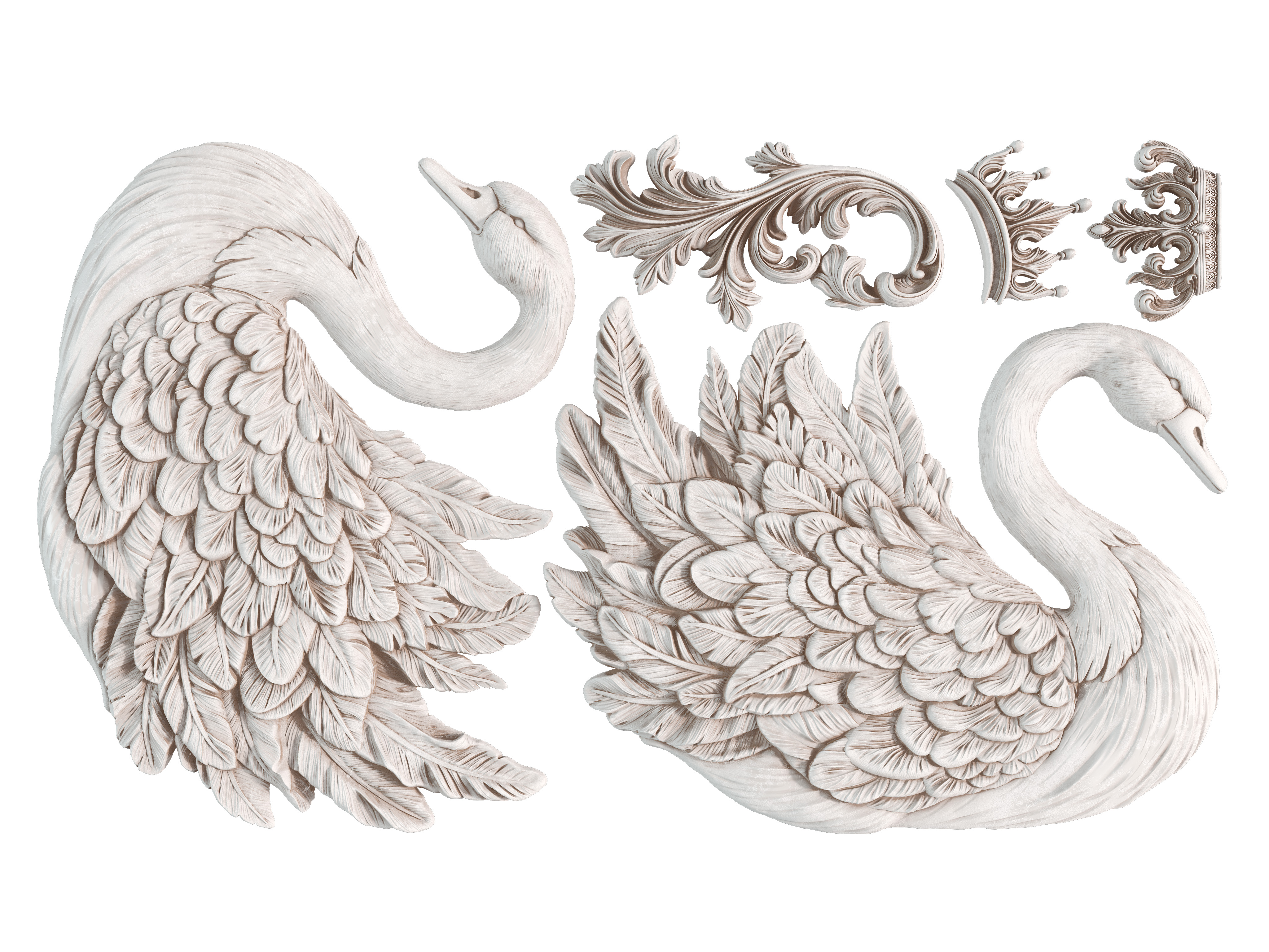 Decor Mould™ "Swans"