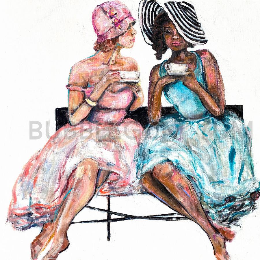 Tea Time - Decoupage Papier