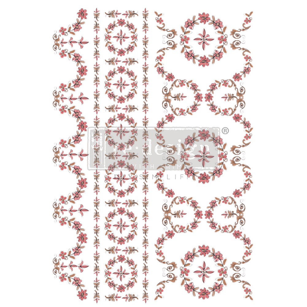 "Flower Garland" - Transferfolie ReDesign