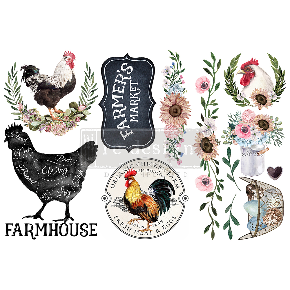 "Morning Farmhouse" - Transferfolie ReDesign