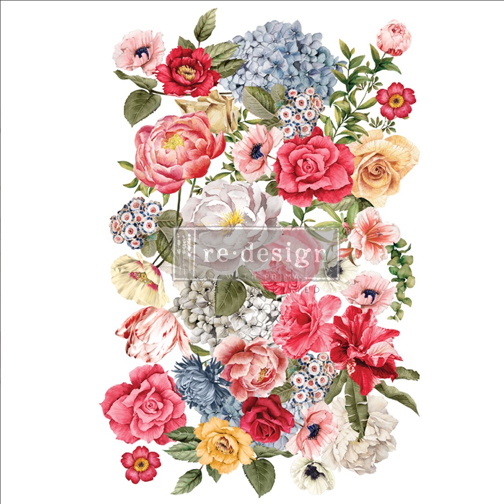"Wondrous Floral II" - Transferfolie ReDesign