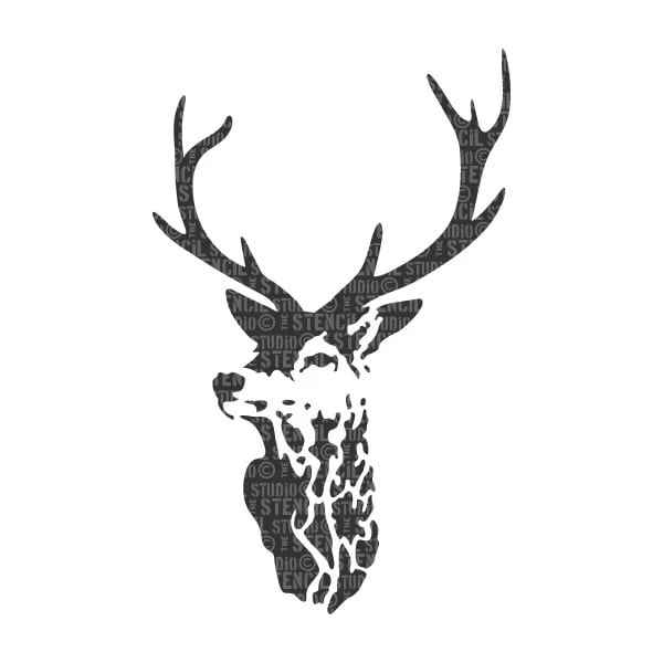 Highland Stags Head