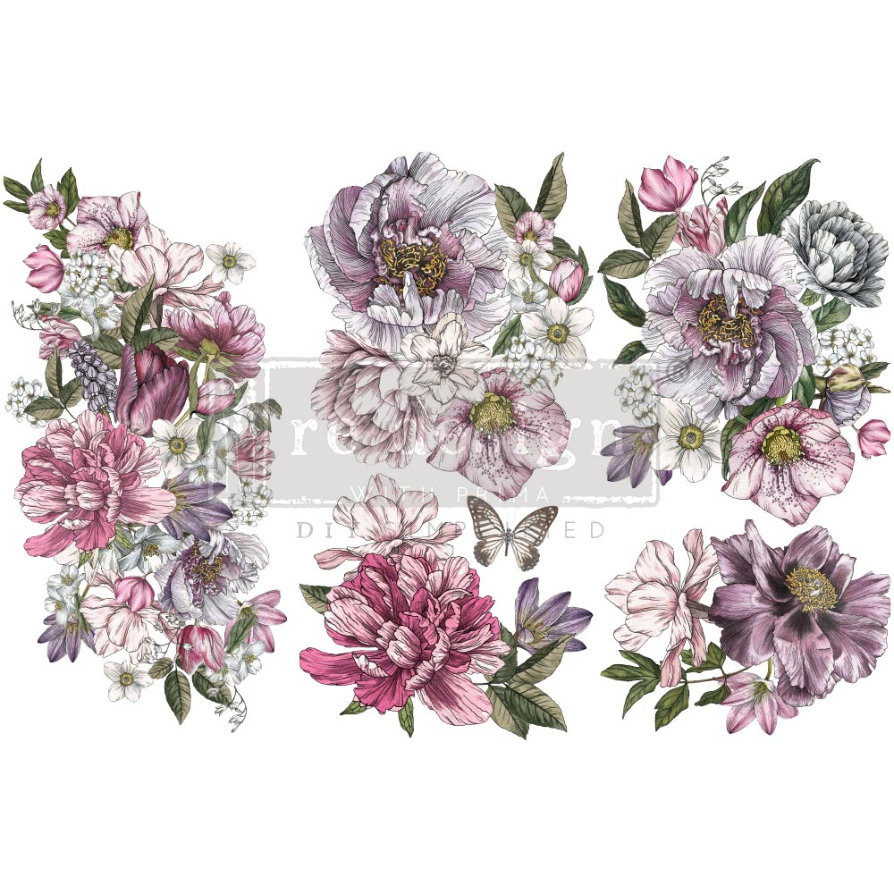 "Dreamy Florals" - Transferfolie ReDesign