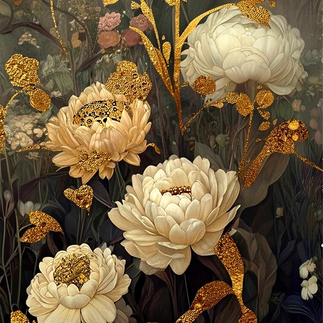 Autumn Blossoms - Decoupage Papier