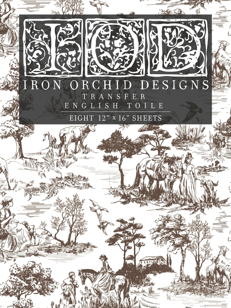 Decor Transfer "English Toile"