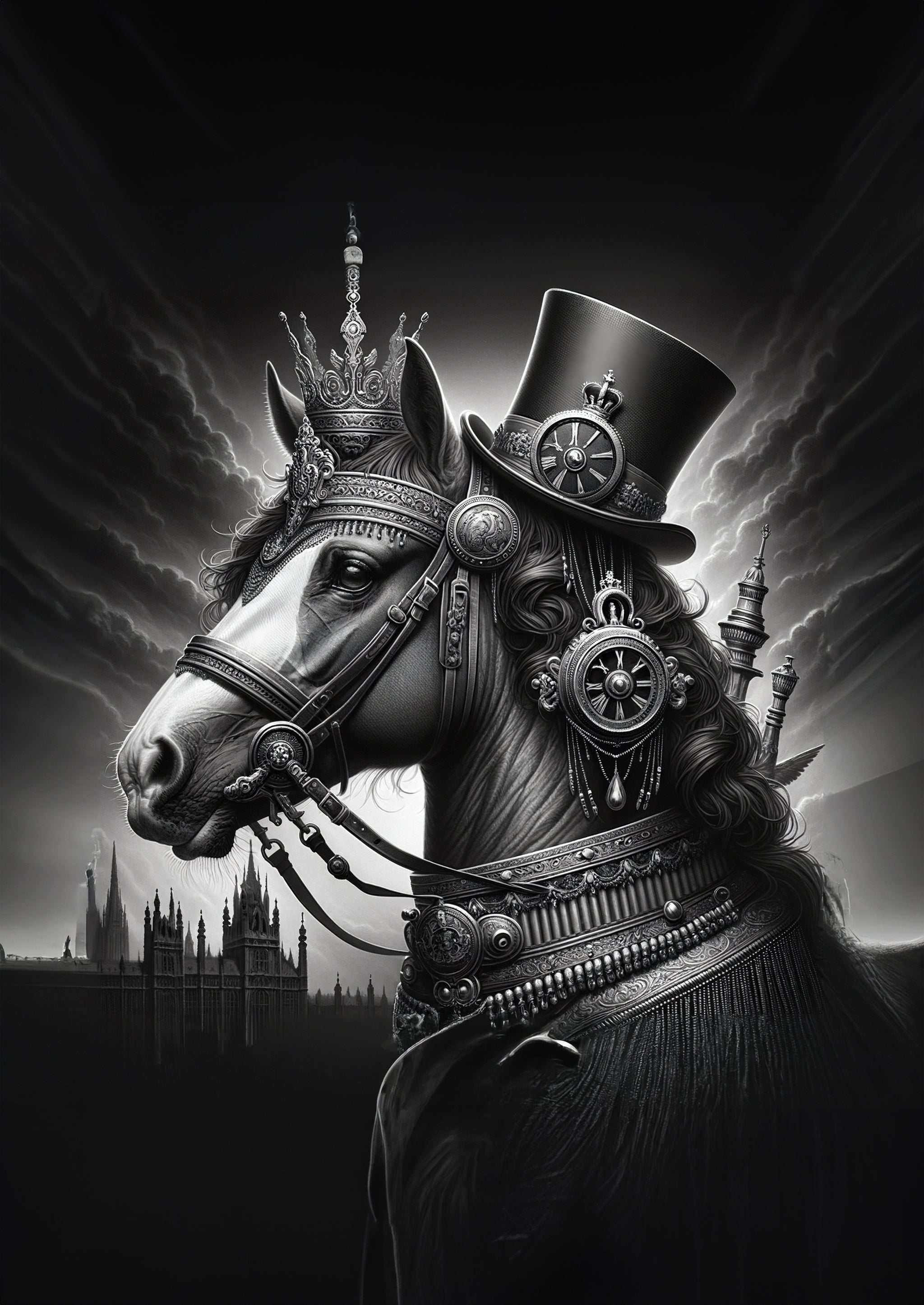 Hector Horse - Decoupage Papier