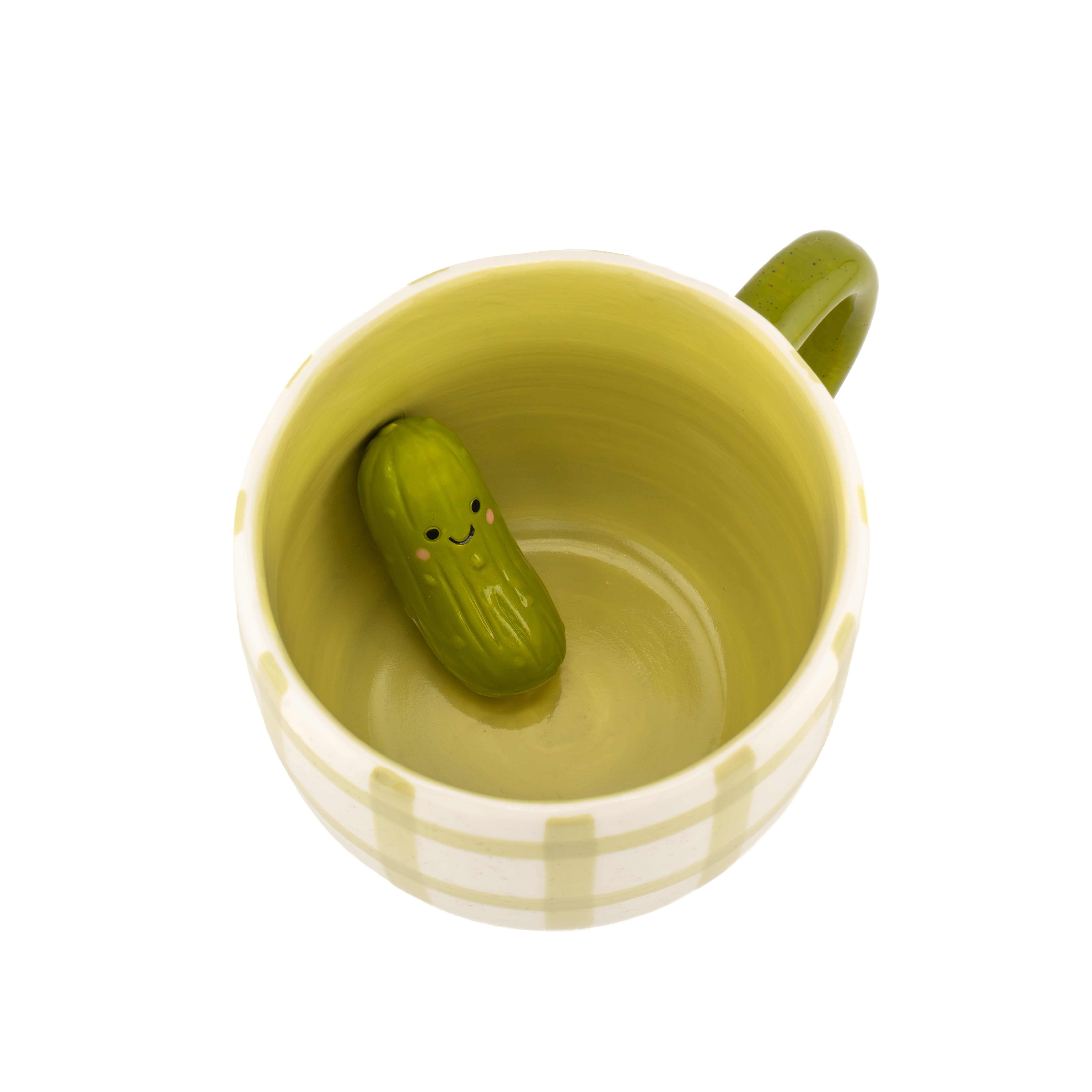 Gurke Tasse mit Überraschungsmotiv