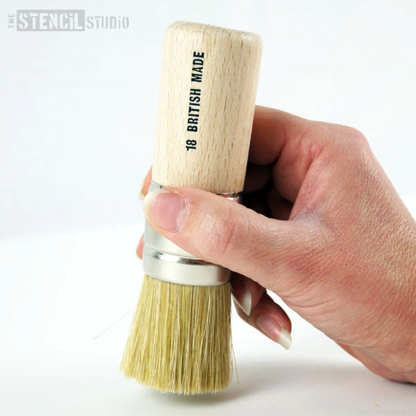 Schablonierpinsel No. 18 - The Stencil Studio