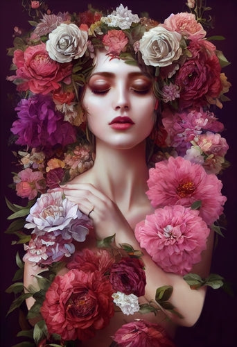 Baroque Flowers - Decoupage Papier